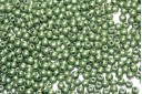 Czech Round Beads Saturated Metallic Greenery 2mm - 150pcs