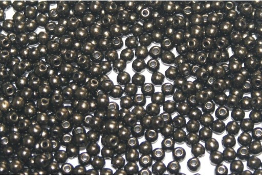 Czech Round Beads Metallic Suede Dark Green 2mm - 150pcs