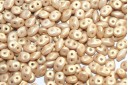 Superduo Beads Powdery Light Gold 5x2,5mm - 10gr