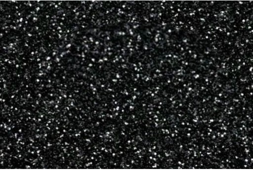 Glitter Foam A4 Sheet Black 2mm