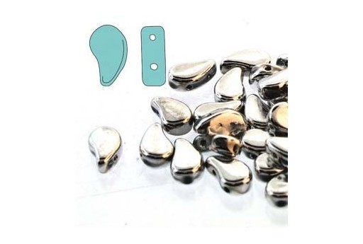 Czech Glass Beads Paisley Duo Full Labrador 8x5mm - 10gr 2