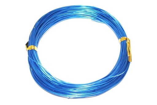 Aluminium Wire Blue 0,8mm - 20m