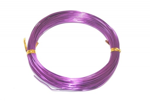 Aluminium Wire Purple 0,8mm - 20m