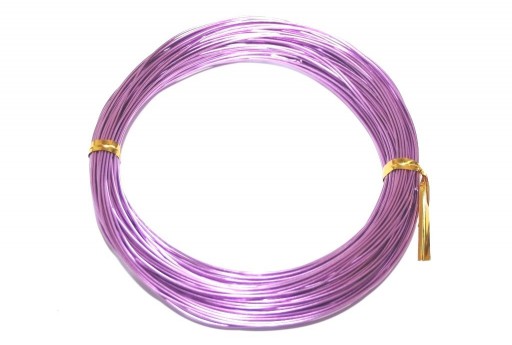 Aluminium Wire Light Purple 0,8mm - 20m