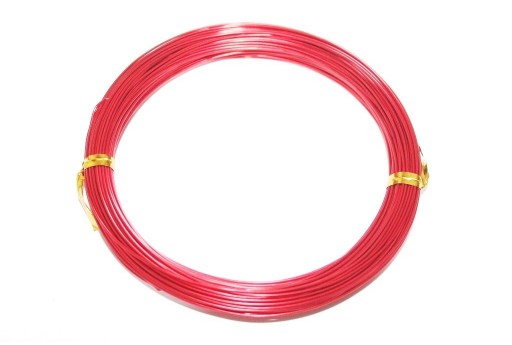 Filo di Alluminio Rosso 0,8mm - 20mt