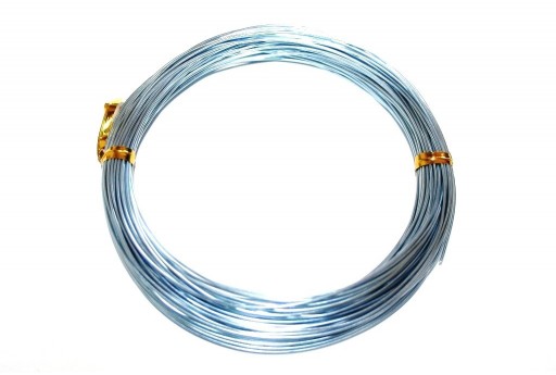 Aluminium Wire Light Blue 0,8mm - 20m