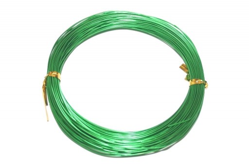 Filo di Alluminio Verde 1mm - 20mt