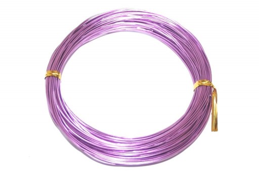 Aluminium Wire Light Purple 1mm - 20m