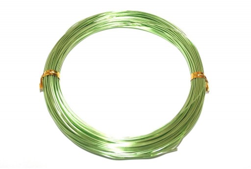 Filo di Alluminio Verde Chiaro 1mm - 20mt