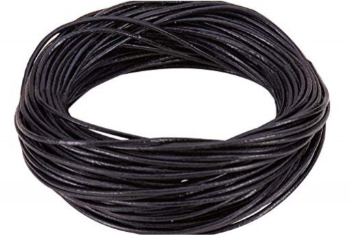 Vendita Filo Cuoio Nero 3 mm 