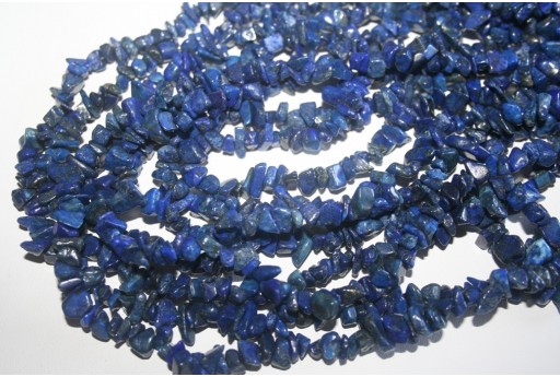 Filo Circa 100 Pietre Lapis Lazuli Chips 5x8mm LA8