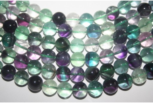 Filo 38 Pietre Fluorite Arcobaleno