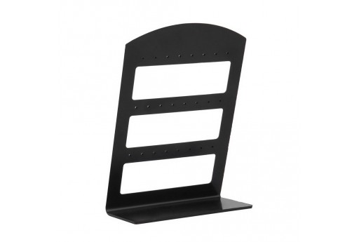 Espositore per orecchini in acrilico nero 2