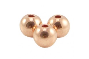 RUBYCA 100 Perline Distanziali Rondelle In Cristallo Ceco | Tonalità Oro, Rosa Chiaro, 10mm | Per Gioielli Fai Da Te - 2
