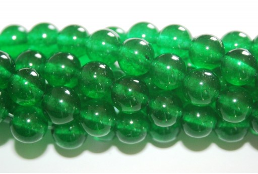 Giada Colorata Verde - Tondo 8mm