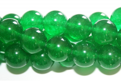 Giada Colorata Verde - Tondo 12mm