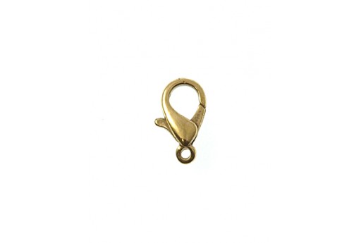 Brass Lobster Claw Clasps 15x8mm - 3pcs