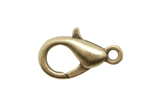 Brass Lobster Claw Clasps 23x12mm - 2pcs