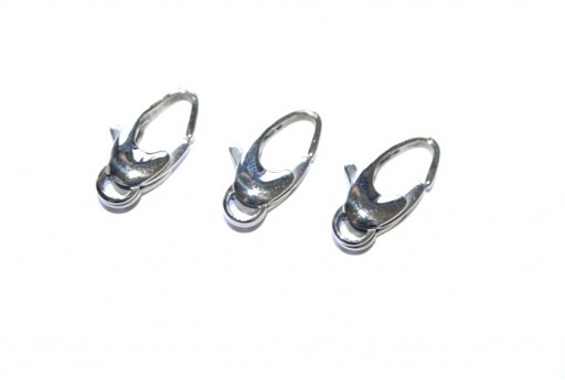 Steel Lobster Clasp 20x10mm