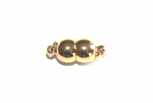 Gold Plated Magnetic Clasp 15x7mm