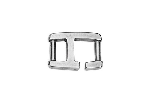 Silver Zamak Clasp 26x19mm - 1pcs