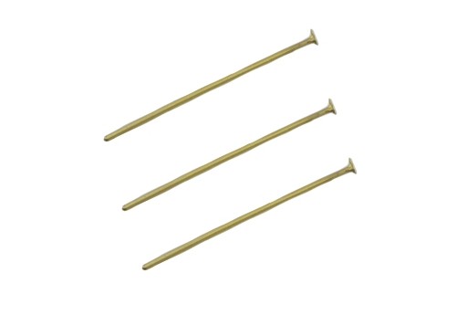 Antique Bronze Headpins 50X0,7mm - 40pcs