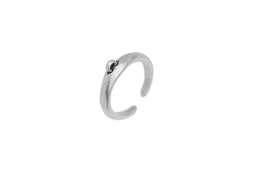 Bold Ring 17mm With Ring - Silver