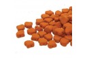 Czech Glass Ginko Beads - Matte Velvet Carrot 7,5mm - 10gr