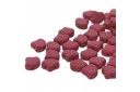 Czech Glass Ginko Beads - Matte Velvet Purple Wine 7,5mm - 10gr