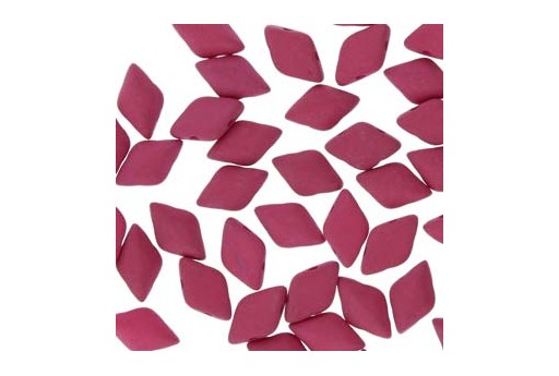Perline GemDuo - Matte Velvet Purple Wine 8x5mm - 10gr