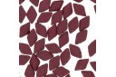 GemDuo Beads - Matte Velvet Maroon 8x5mm - 10gr