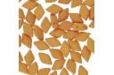 GemDuo Beads - Matte Velvet Mustard 8x5mm - 10gr