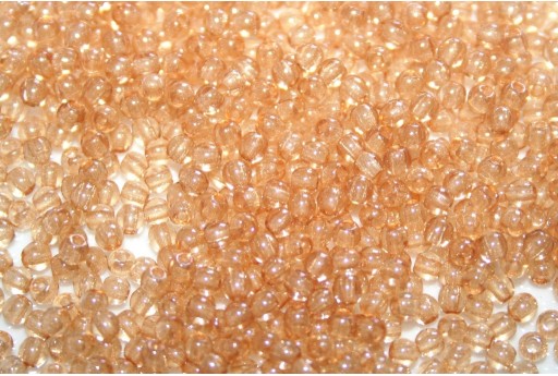 Czech Round Beads - Luster Transparent Champagne 2mm - 150pcs