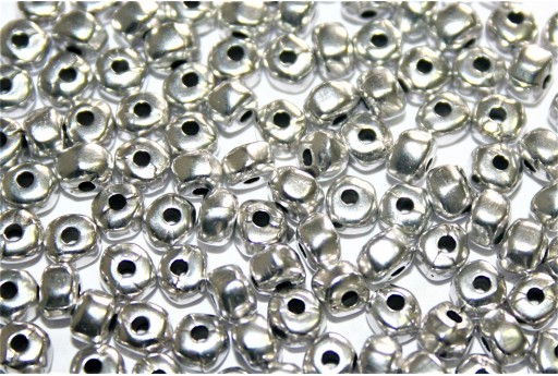 Zamak Beads - Antique Silver 2,6x4,8mm - 10pcs
