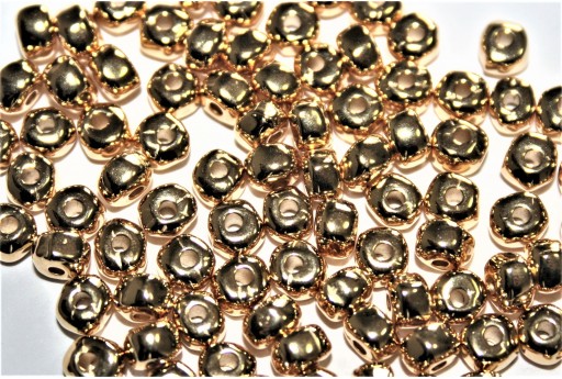 Perlina Irregolare in Zama - Oro 2,6x4,8mm - 10pz