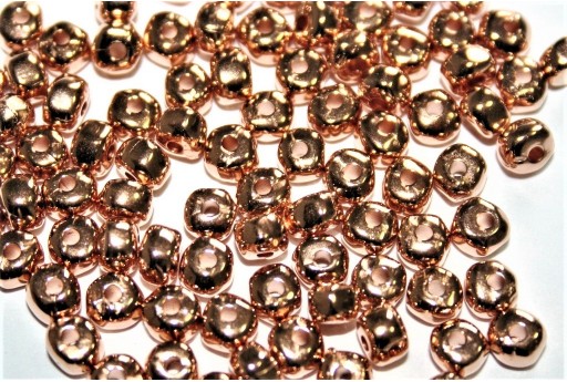 Zamak Beads - Rose Gold 2,6x4,8mm - 10pcs