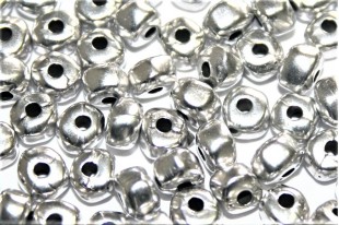 Perlina Irregolare in Zama - Argento 3,6x4,7mm - 8pz