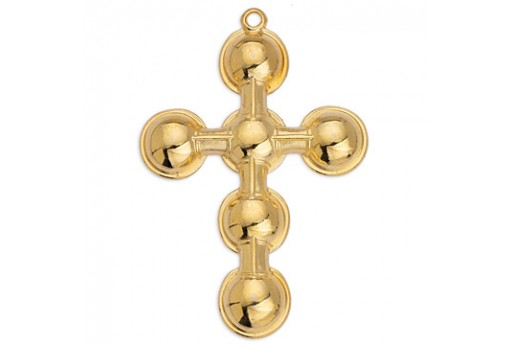 Pendente Croce Oro - Multicolor 33,7x40,6mm 2
