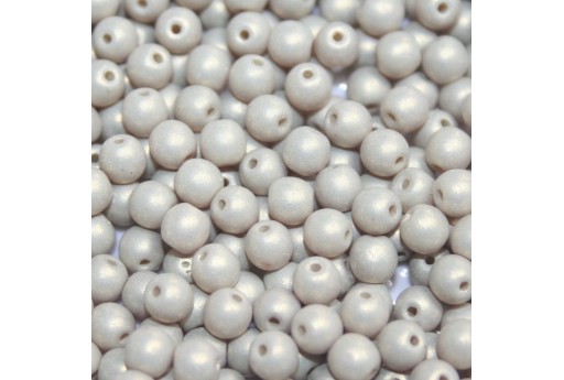 Tondi Vetro di Boemia - Neon Silk Sand 6mm - 50pz