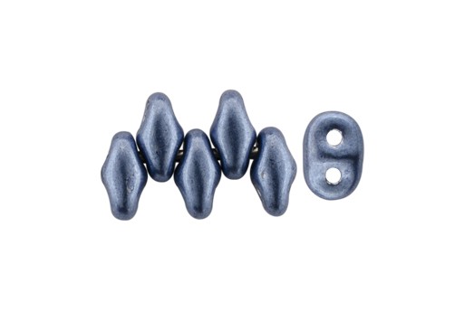 Superduo Beads - Saturated Metallic Bluestone 5x2,5mm - 10gr