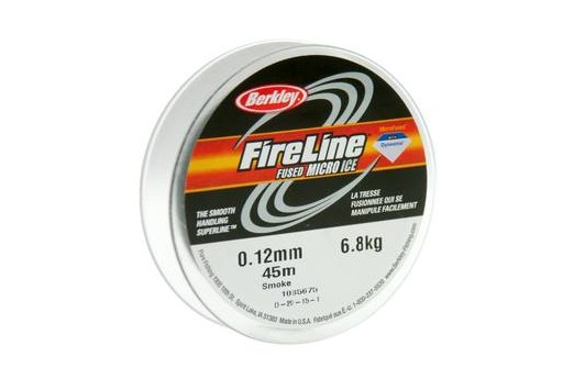 Filo Fireline Smoke Fumee 0,12mm - 45mt