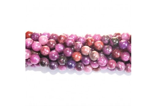 Pietre Lepidolite Sfera 8mm - 5pz