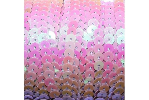 Filo di Paillettes Lisce Viola AB 6mm - 2mt