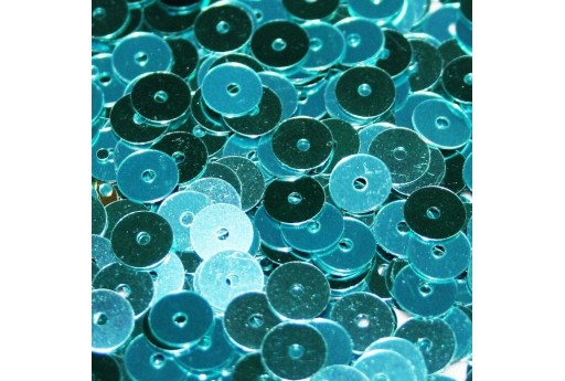 Paillettes Lisce Blue Moon 6mm - 10gr