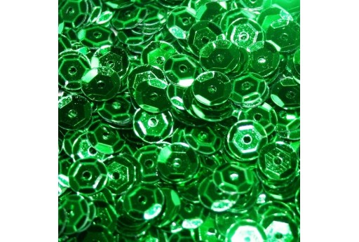 Cuvettes Sequins Green 6mm - 20gr