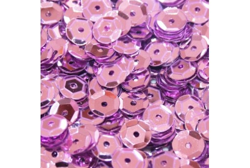 Perle sfuse tonde colore fluo fucsia bigiotteria vetro 40pz round beads 16mm 
