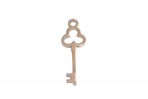 Stainless Steel Charms Key - 20x7mm - 2pcs