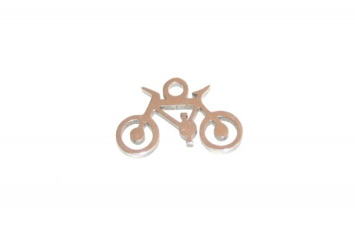 Charms in Acciaio Bicicletta - 9x14mm - 2pz