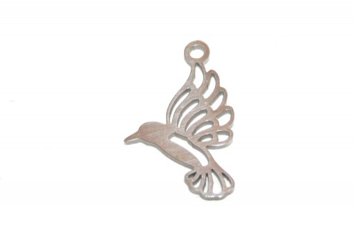 Stainless Steel Charms Bird - 19x13mm - 2pcs