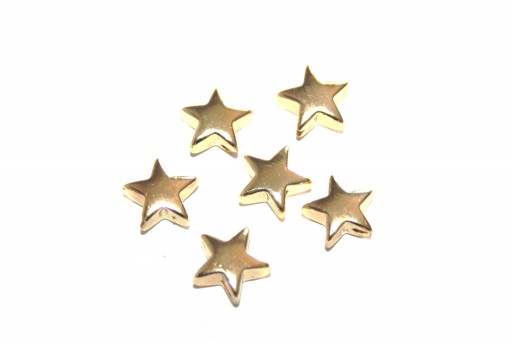 Hematite Beads Star - Light Gold 8mm - 20pcs